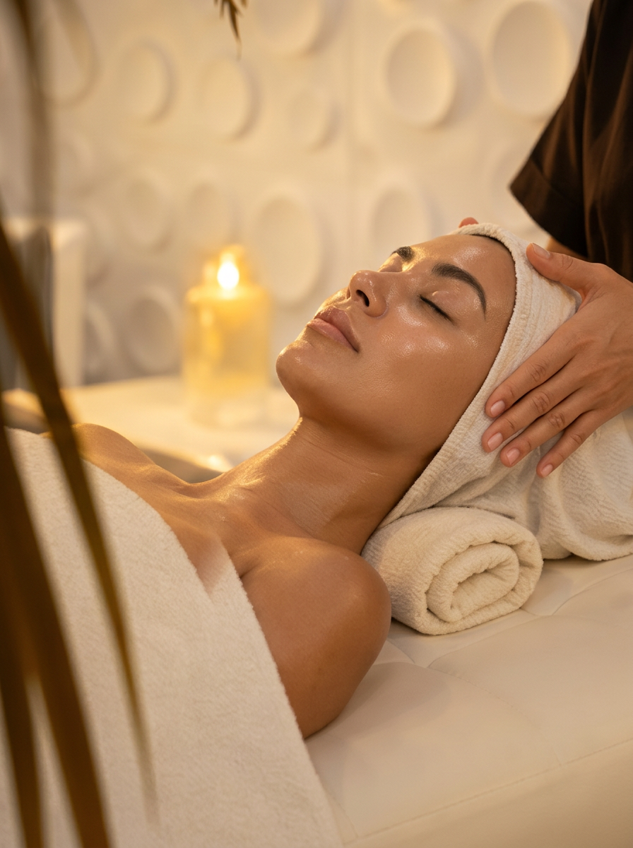 Bénéfice après le rituel Head SPA & Visage