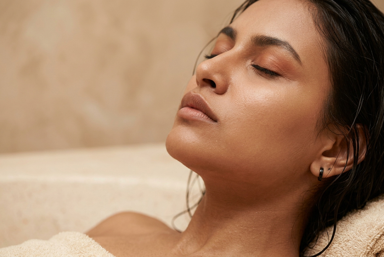 Besoin avant Lymphe Flow Detox Visage